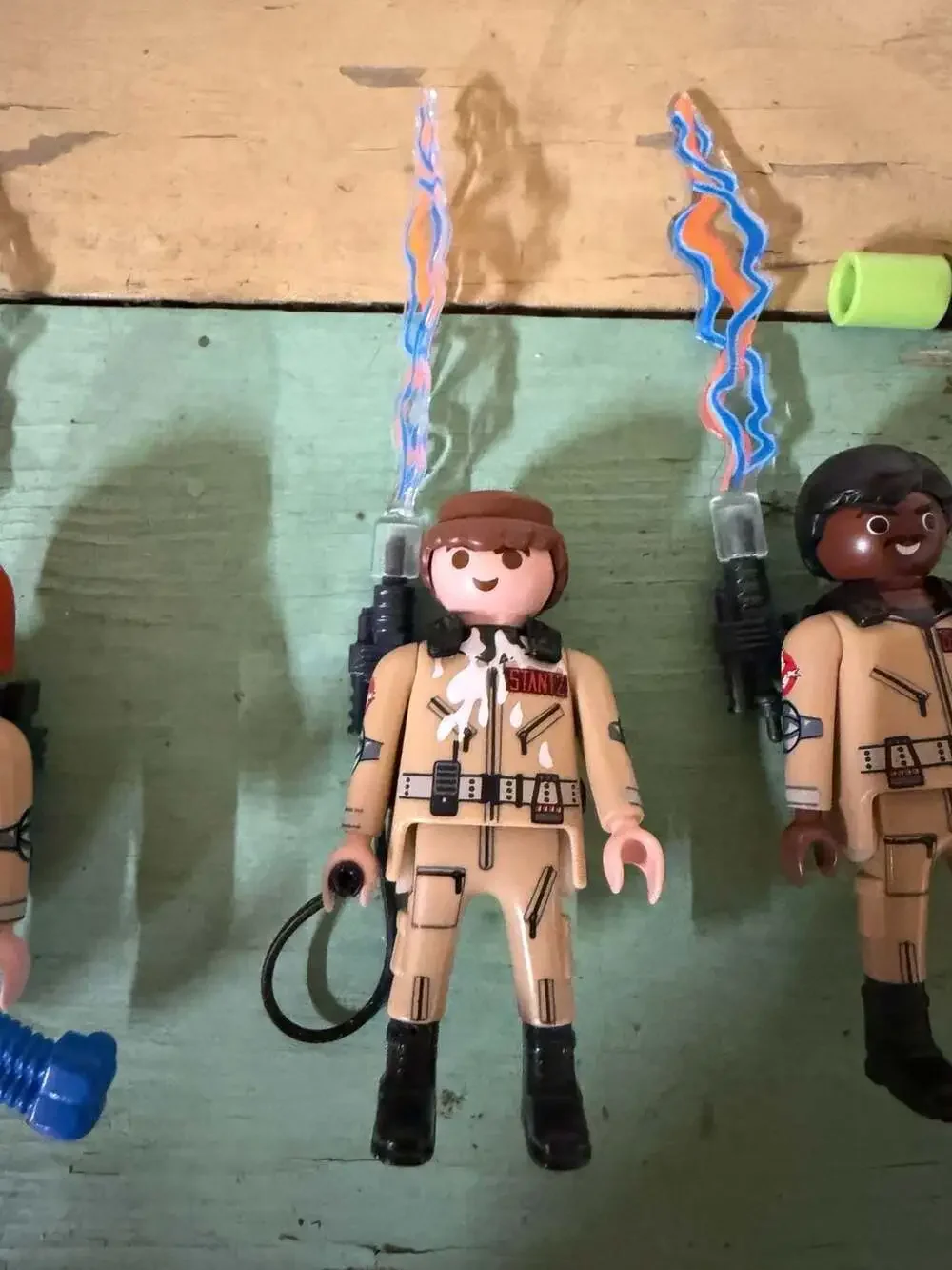 Playmobil Ghostbusters Figures (Janine Melnitz, Ray Stantz, Winston Zeddemore)